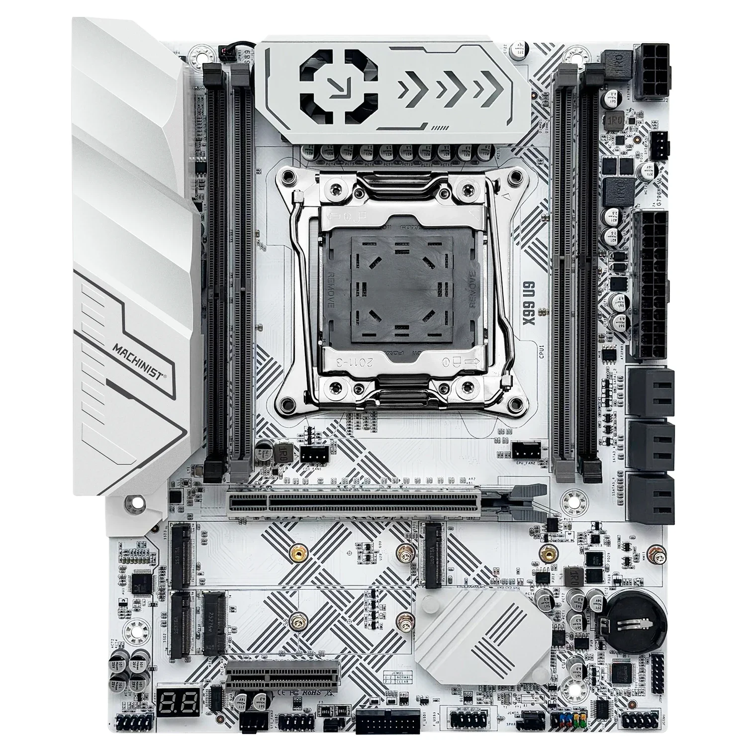 MACHINIST X99 U9 C612 칩셋 탑재, DDR4 4채널 램 지원, LGA2011-3 CPU 소켓, TPM 및 M.2 슬롯, USB3.0 지원