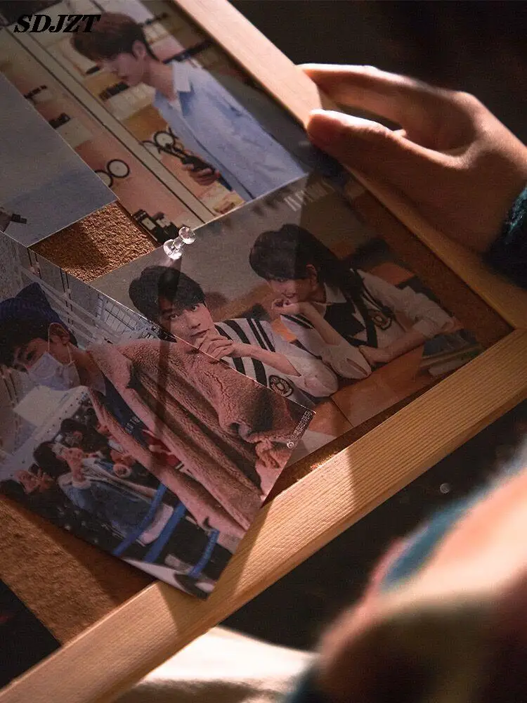 Minkys Kawaii Zachte Houten 브리프 메시지 보드, 포스트 카트, 사진, Muur Kurk 보드, 메모 페이퍼, Achtergrond 보드 장식