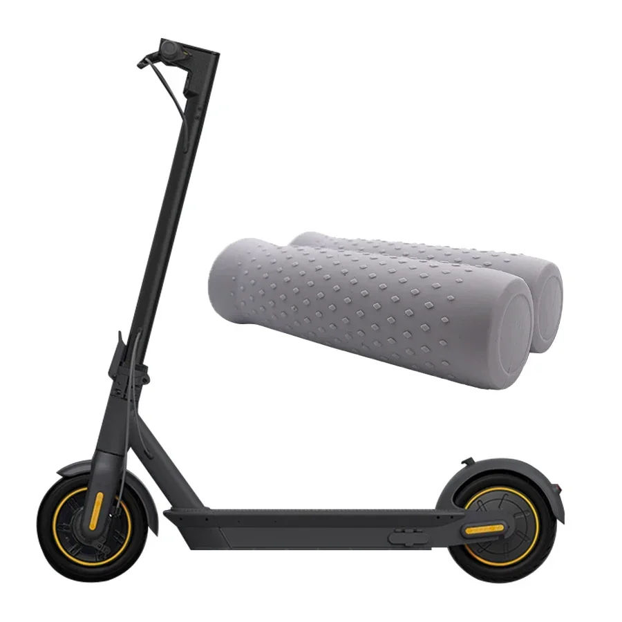 1 Paar Anti-Rutsch-Lenkergriffe für Elektroroller für Ninebot MAX G30 G30D KickScooter Silikon-Roller-Griffabdeckung Gummiteile – Detail 2