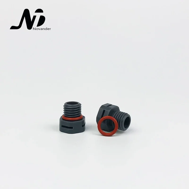 10 pcs/bag M10*1.5 Waterproof Screw Vent Plug Nylon Breathable Screw Vent Valve for LED lighting or enclosure