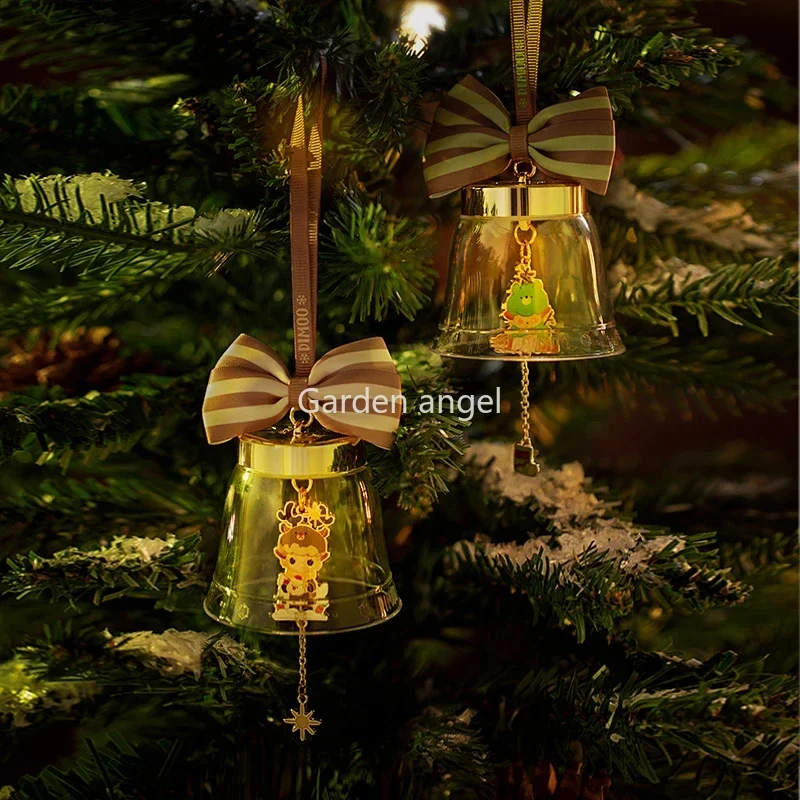 

POP MART DIMOO буквы из снеговика серии глухая коробка-Рождественская подсветка загадочная коробка Рождественский Декор кавайная кукла экшн-Фигурки игрушки