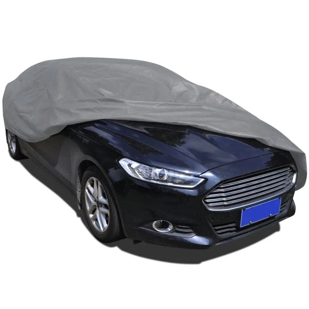 

Waterproof Car Cover All weather Snowproof UV Proof And Windproof Outdoor Cover Universal Fit