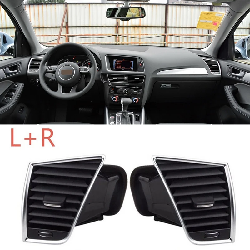 

Car Front Left&Right Air Conditioning Outlet Center Armrest Air Vent Assembly For- Q5 2009-2017 8R1820901 8R1820902