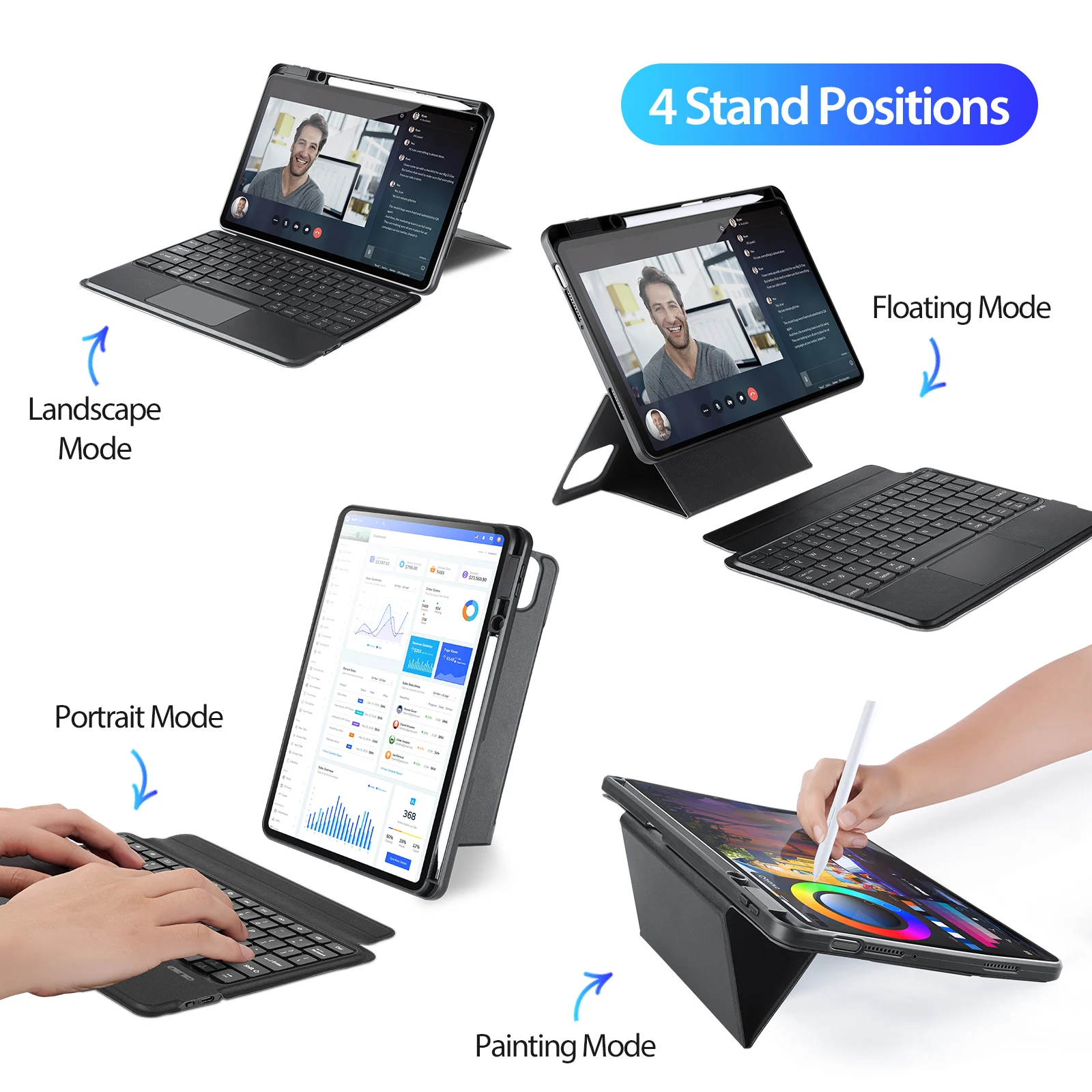 DUX DUCIS for Xiaomi Pad 7 7 Pro touch keyboard protective cover XM Pad 6 Wireless keyboard Pad5 5Pro case