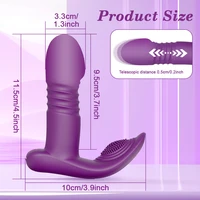 APP-Steuerung Thursting Vagina Vibrator für Frauen Tragbare Höschen G-Punkt Klitoris Vibrator Weibliche Masturbation Sexspielzeug für Frauen 5