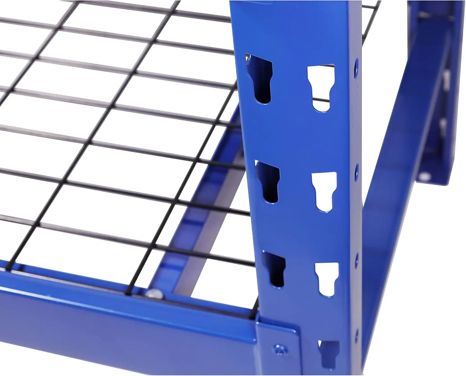 Garage Storage Shelves - Heavy Duty 3-Tier Adjustable Metal Wire Shelving 48" H X 48" W X 24" D 5