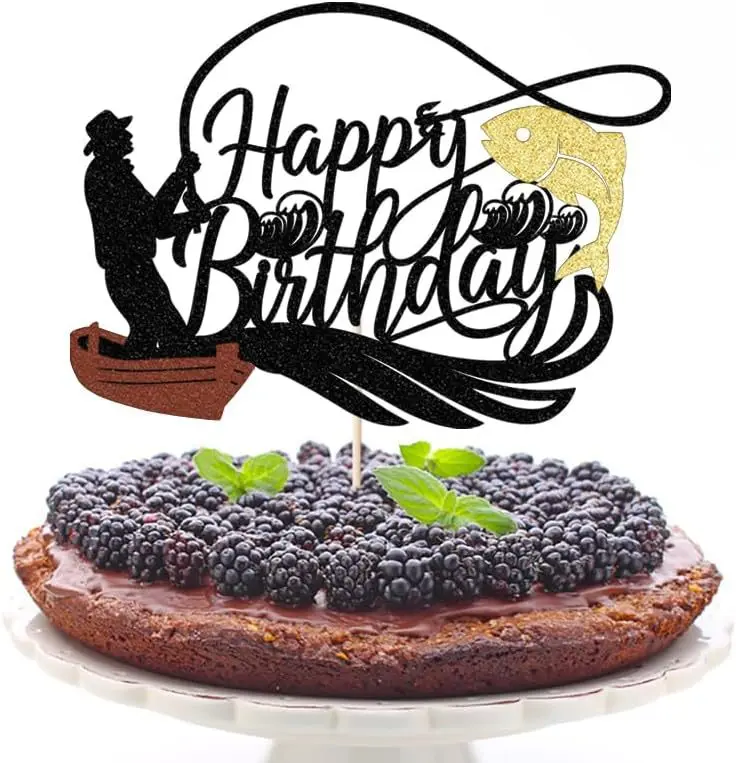 Arthsdite Fishing Cake Topper, Fisherman Arthsdite - - Ireland