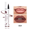Liquid Lipliner Pencil Long Lasting Lips Cosmetic Tool Matte Soft Lip Liner Stick Quick Drying Smudge Proof Natural Lipstick Pen 5