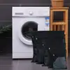 Black Mesh Laundry Bag Convenient Household Machine Wash Bag For Bra And Underwear Made Of Polyester 2