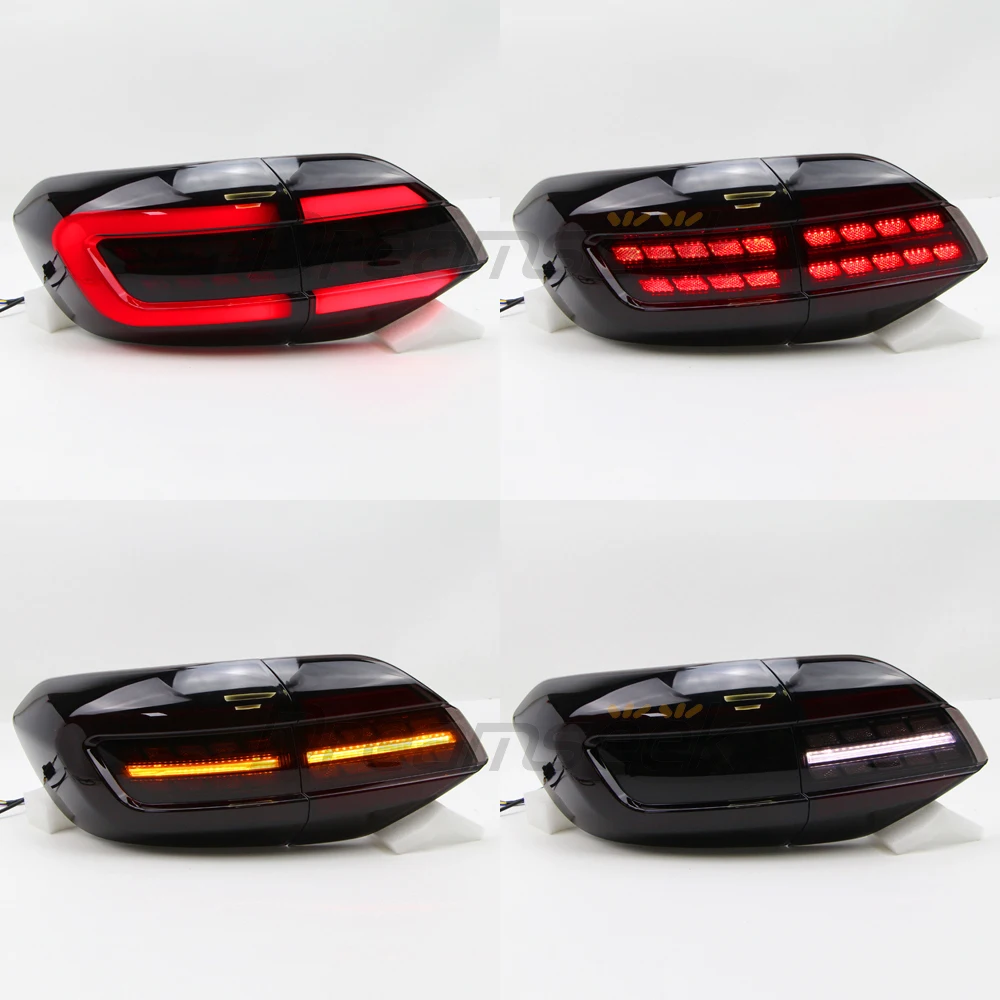 LED Rear Tail Light Assembly For Ford Everest U375/UA 2015-2023 With Brake Driving Sequential Turn Signal Lamp Smoke Lens