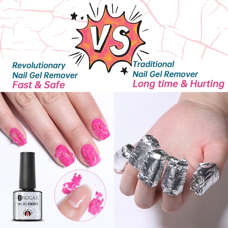 Magic Fast Nail Gel Remover Function Gel Polish Soak Off UV LED Cleaner Nail Degreaser Varnish Glass Bottle