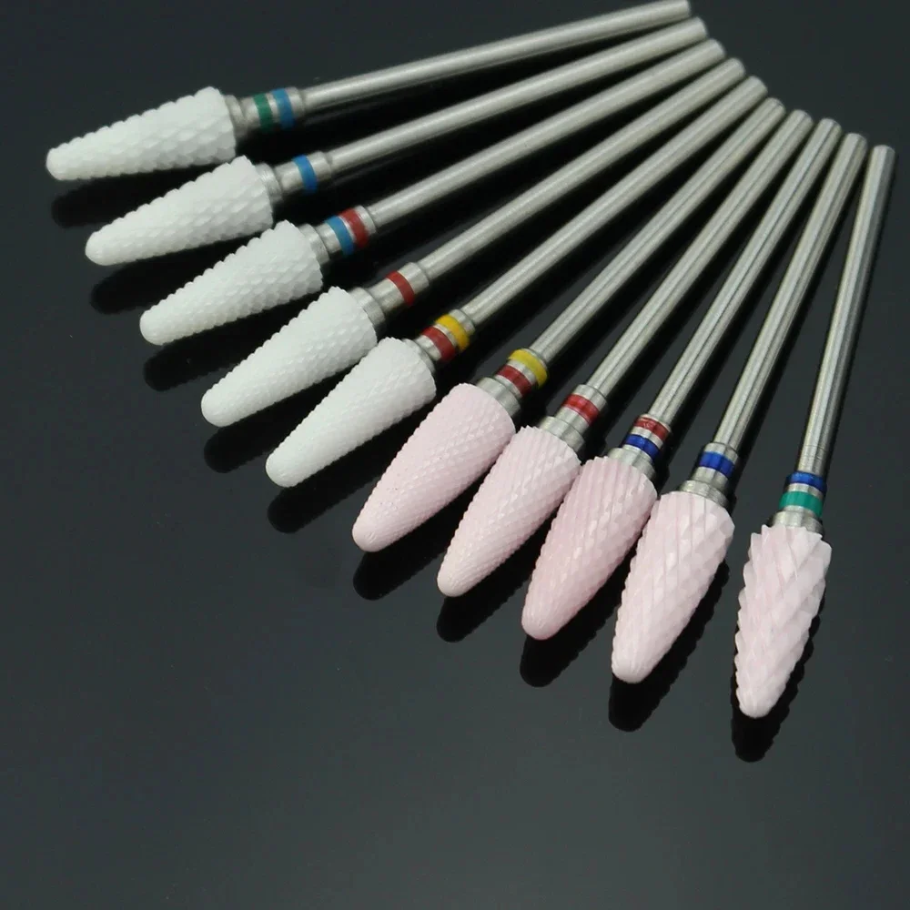 

Керамическая фреза для ногтей, 1 шт., фреза, электрическая вращающаяся фреза, пилка для ногтей, инструменты для удаления акрилового гель-лака для ногтей