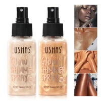 USHAS 4 Color Body Liquid Highlighter Facial Contour Brightening Makeup 2