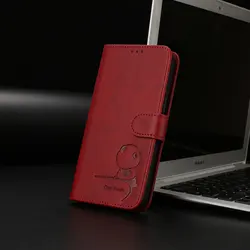 Luxury Leather Wallet Case - Premium Cover for Edge60 Stylus and Neo 5G (Wine red)