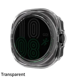Enhanced Privacy Screen Protector and Protective Cover for Samsung Galaxy Watch 47MM (Transparent)