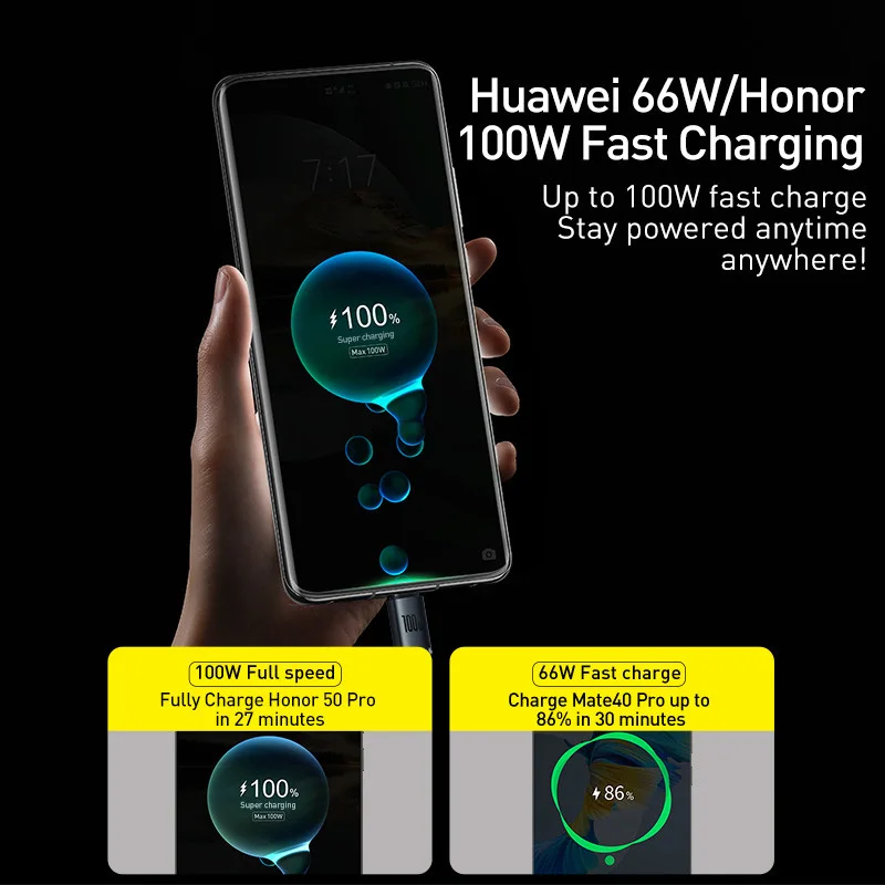 Huawei P20 Pro Charging Speed Charging Cables|66w Fast Charge Usb