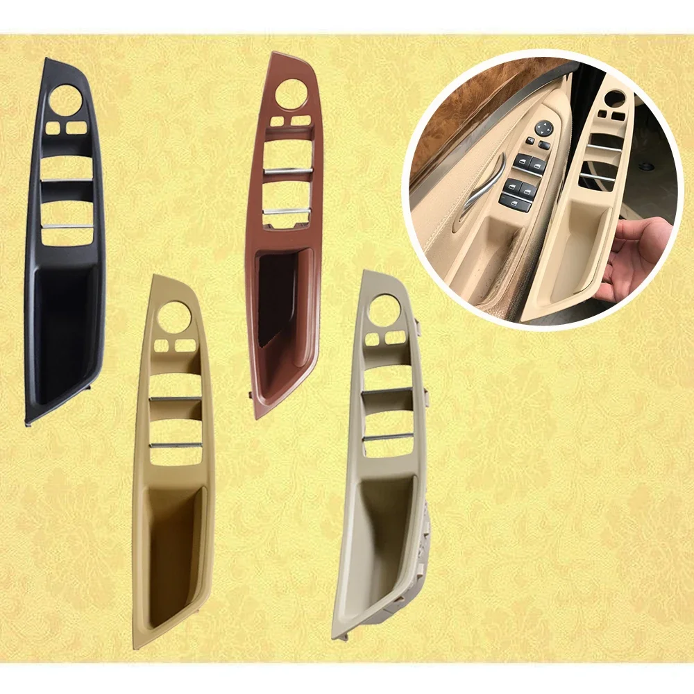 1 stks Voor BMW 5 serie F10 F11 Beige Zwarte Auto links rechts binnen Interieur Handvat Binnendeur Panel Pull trim kopen vanaf een prijs van 17