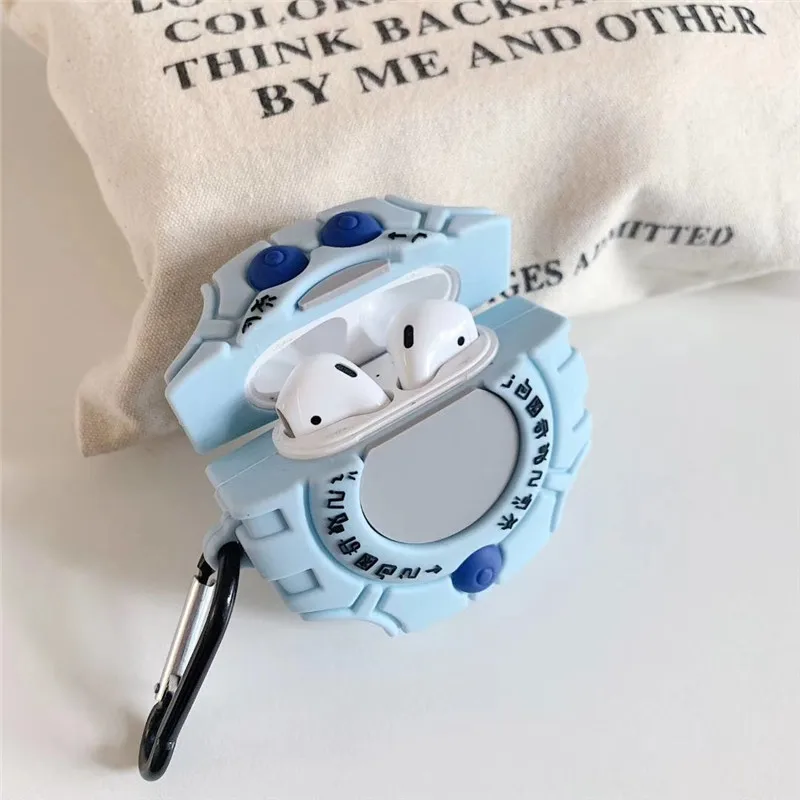AirPods Pro 2nd gen 4 용 Anime 디지털 몬스터 이어폰 케이스 펜던트 Apple AirPods 1 2 3 4 Digimon 보호 케이스