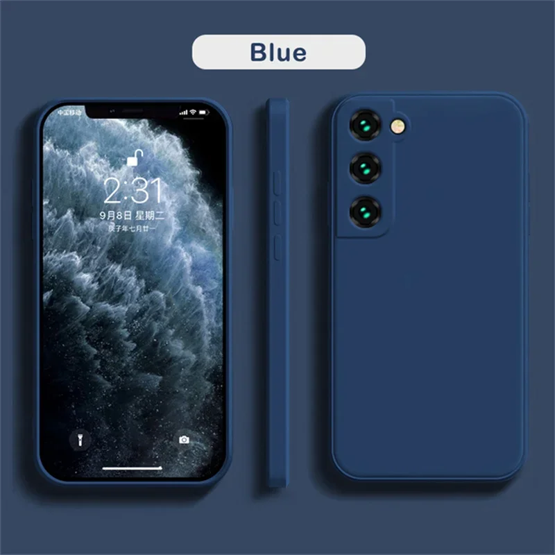 thumbnail image 1 of Soft Liquid Silicone Cover Case For Samsung Galaxy A42 A32 A52S A71 A72 A82 S20 21 FE S21 S22Ultra22 S22 PLUS Note10 20 20U, 1 of 5
