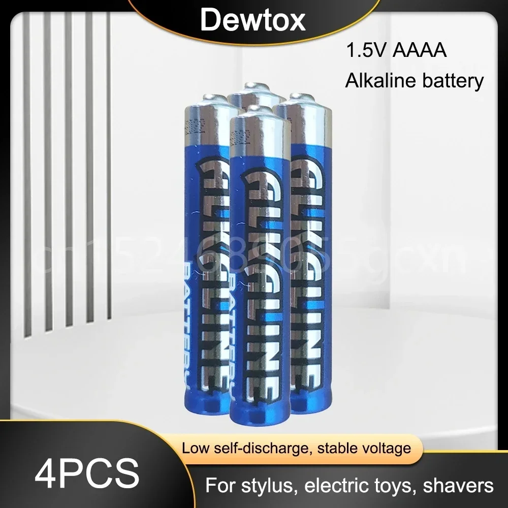 4Pcs AAAA LR61 AM6 Alkaline Battery Disposable Battery E96 LR8D425 MN2500 MX2500 4A for Bluetooth Earphone Alarm Clock Computer Tester
