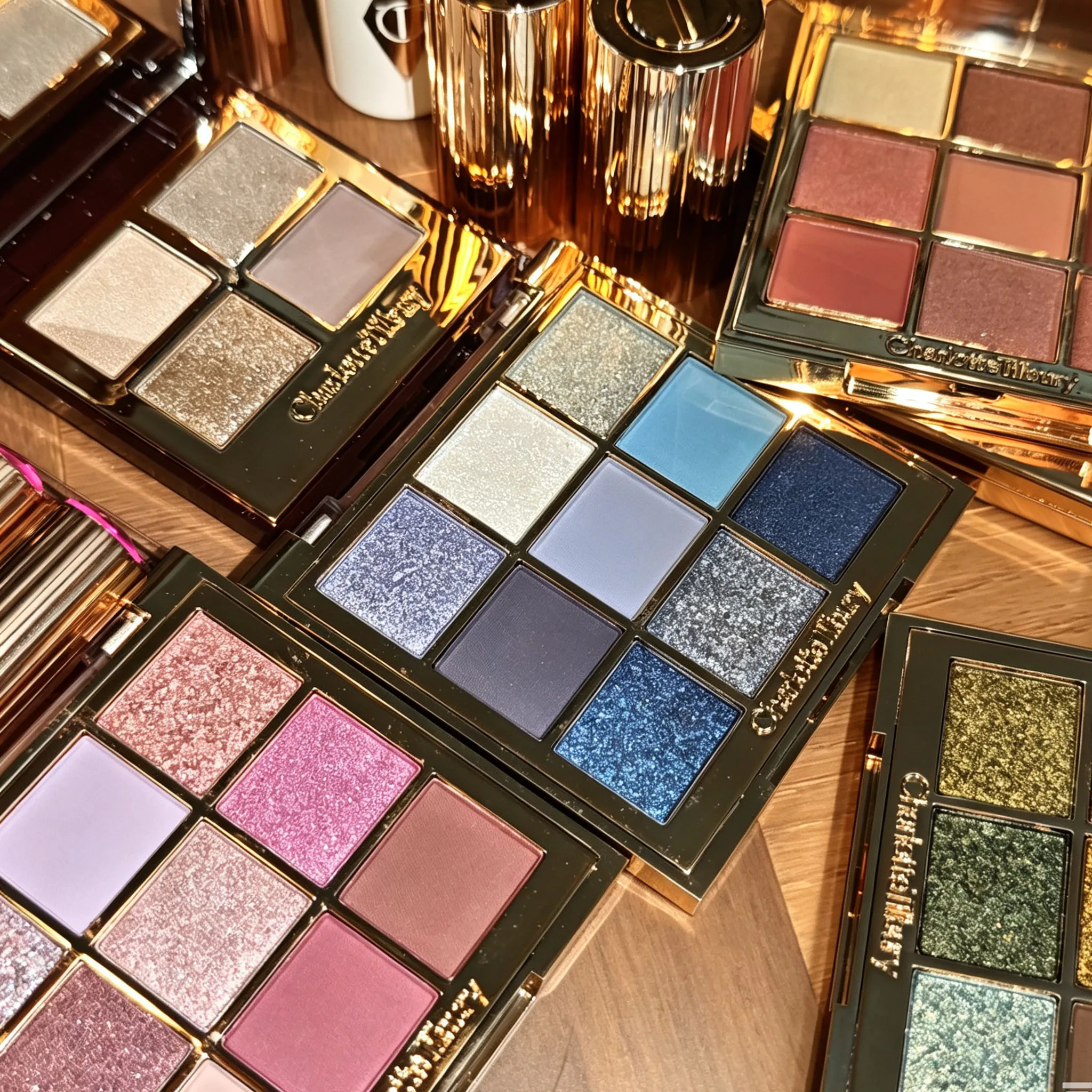 Luxury Charlotte Love Dual-Tone Blusher & Eyeshadow Palette - Radiant Makeup Essential