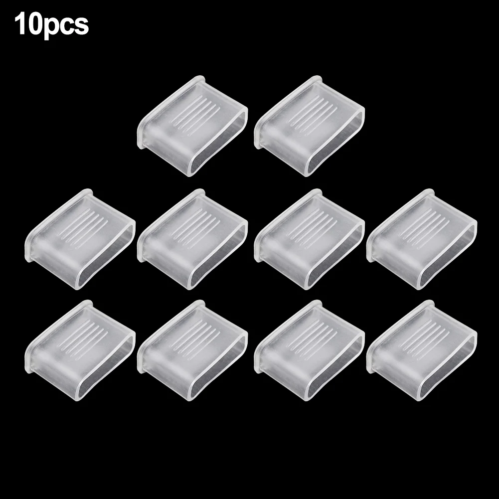 10pcs Whistle Finger Grip Cover Whistle Cover Transparent Cushioned Mouth Grip For Soccer Referee Accessories
