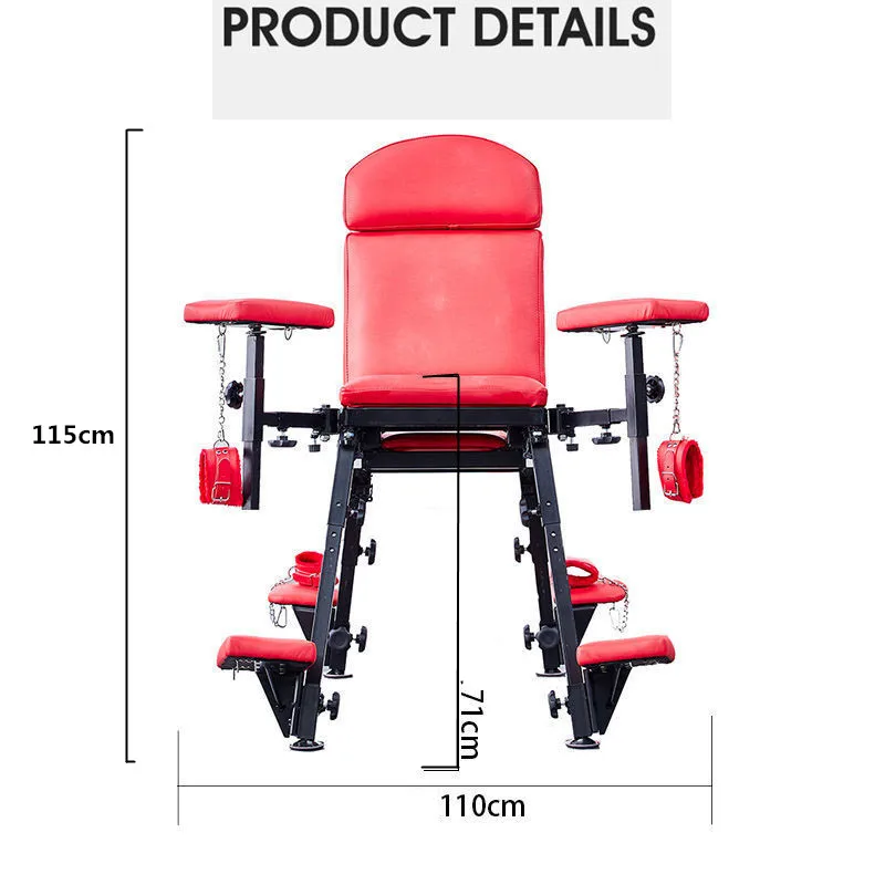 Adult Multi-Position Sex Chair BDSM Bondage Sex Furniture Multifunctional Folding Chair Slave Training Toys for Couples