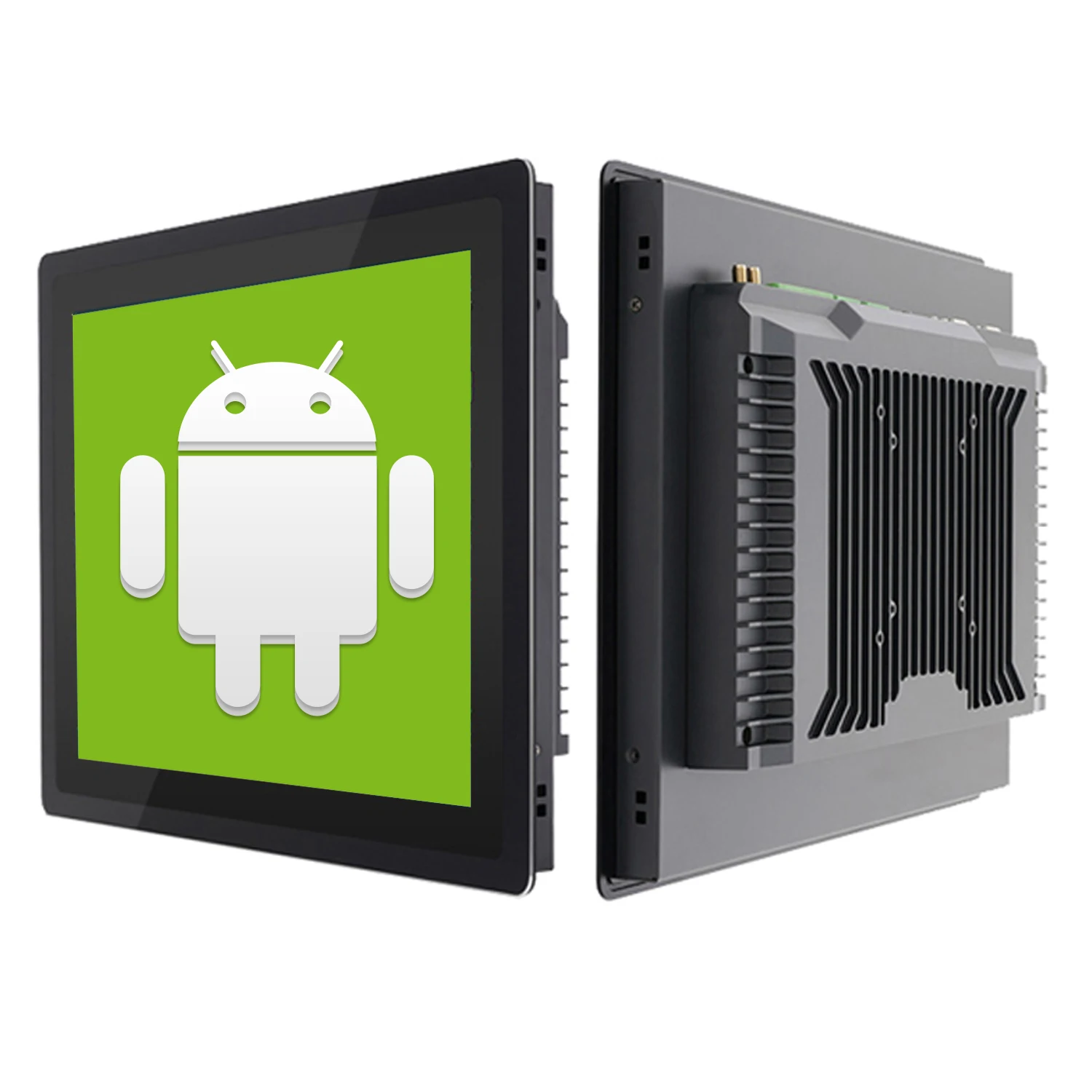 산업용 컴퓨터 안드로이드 올인원 PC 패널, 정전식 터치 스크린, RK3568 마더보드, 13.3 인치 