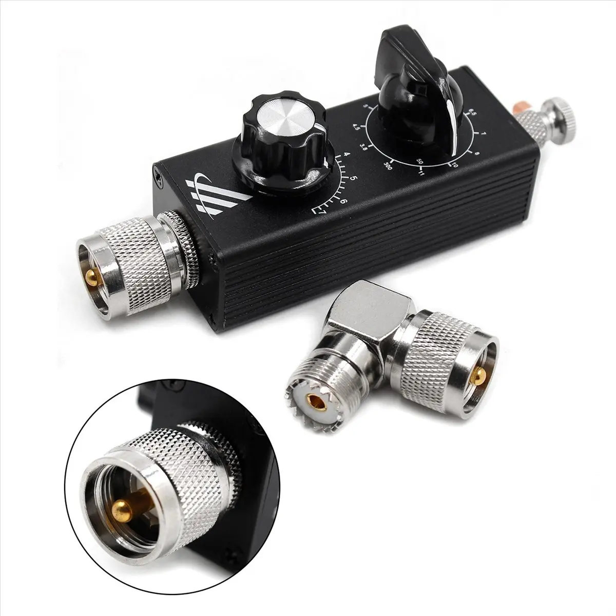 (DT93) 20W QRP 단파 안테나 5MHz-55MHz HF 안테나 풀밴드 튜닝 안테나