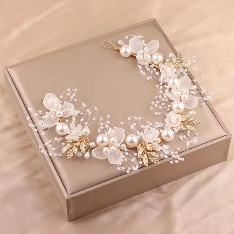 New Children's Wreath Headbreads Princess Tiara Crown Decoration Bride Bridesmaid Wedding Photography Holiday Photo Headdress