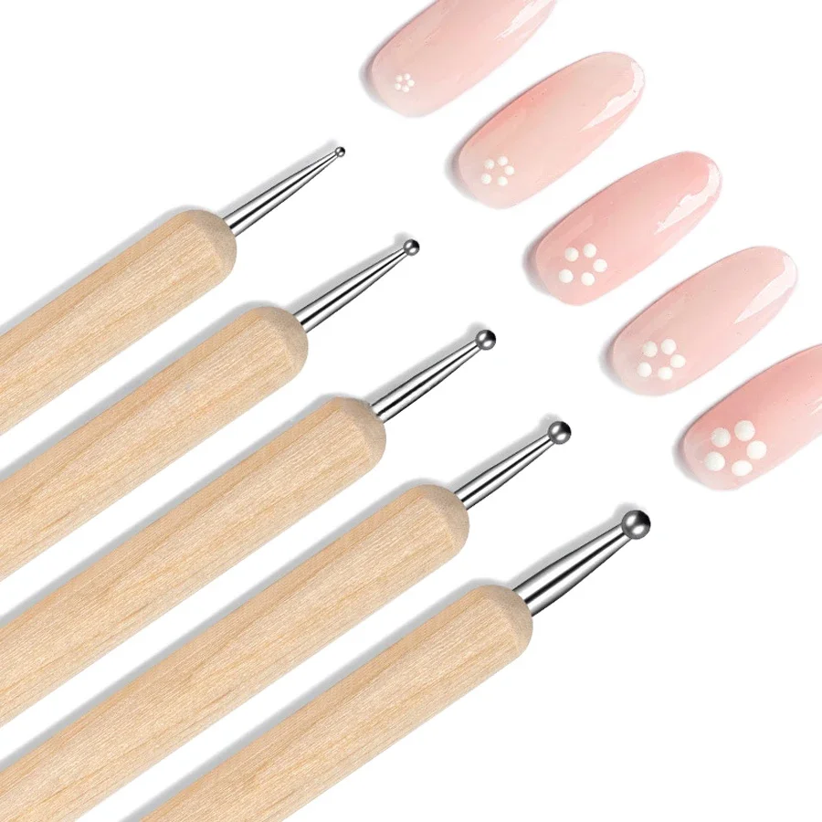 Stylets De Traçage Double Extrémité En Hêtre Et Acier - Outils Polyvalents Pour Peinture, Gravure Et Artisanat - 5