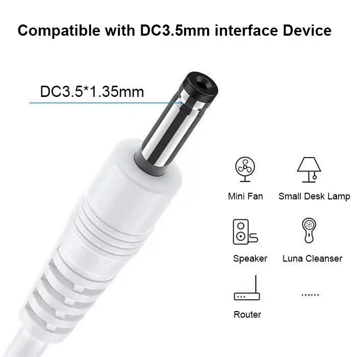 USB Charger Cable For Foreo Luna2 Luna3 Mini 2 Go Luxe Facial Spa Massager For InFace Xiaomi Cleansing USB Charging Cord 1m