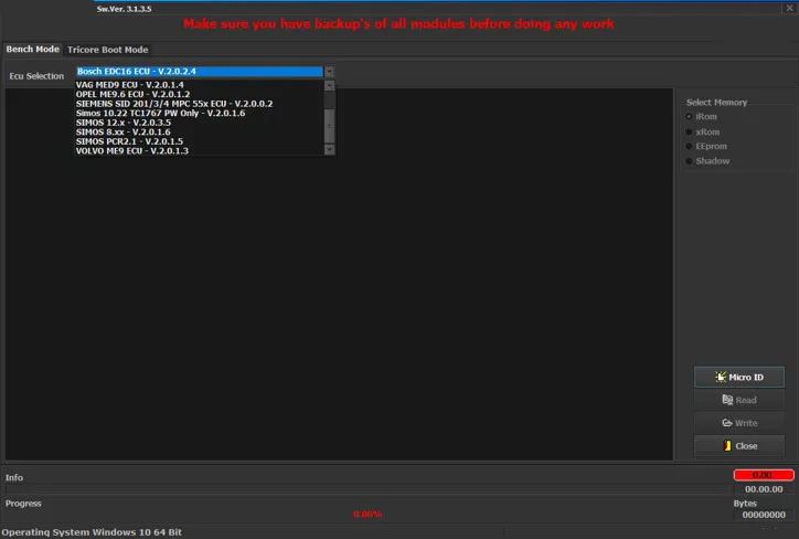 V3.1.3.5 Universal ECU AMT BST Service Tool For Benz For VOLVO For VAG Online/Offline Read&Write MG1 MD1 Protocols