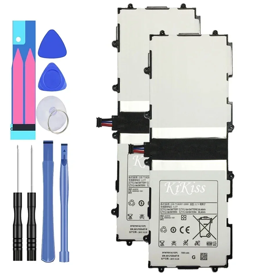 Tablet Battery 7000mAh SP3676B1A (1S2P) For Samsung GALAXY Note 10.1 GT N8000 N8010 N8020 P7500 P7510 Tab 2 rechargeable battery