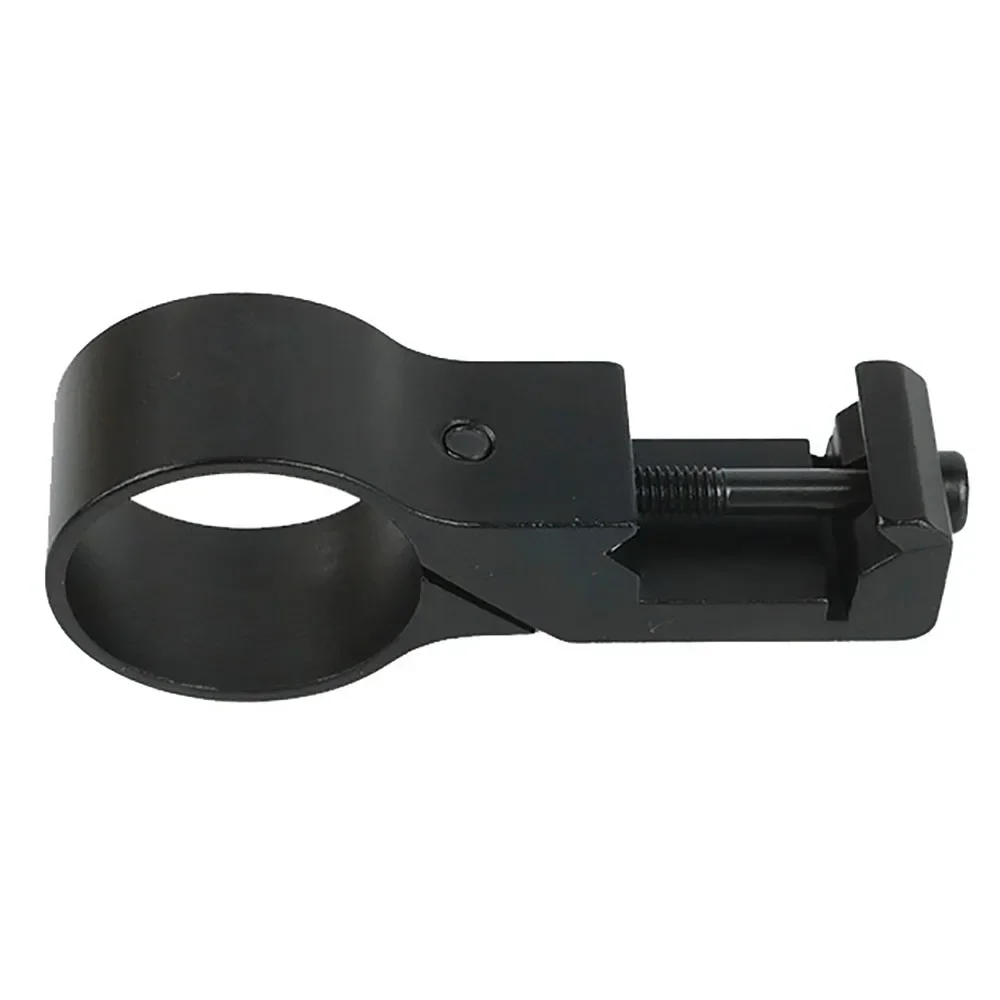 Picatinny Rail 90 Degree Offset Side 1" Ring Mount Adapter Tube 20mm 7/8" for Flashlight Hunting Mount Holder 1Pc flashlight scope mount picatinny rail accessories weapon flashlight mount rail adapter flashlight mount