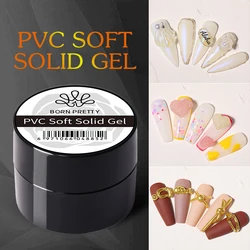 BORN PRETTY Super Holographic Metallic Nail Gel Polish - Gold & Silver, 5ml (PVC Soft Gel)