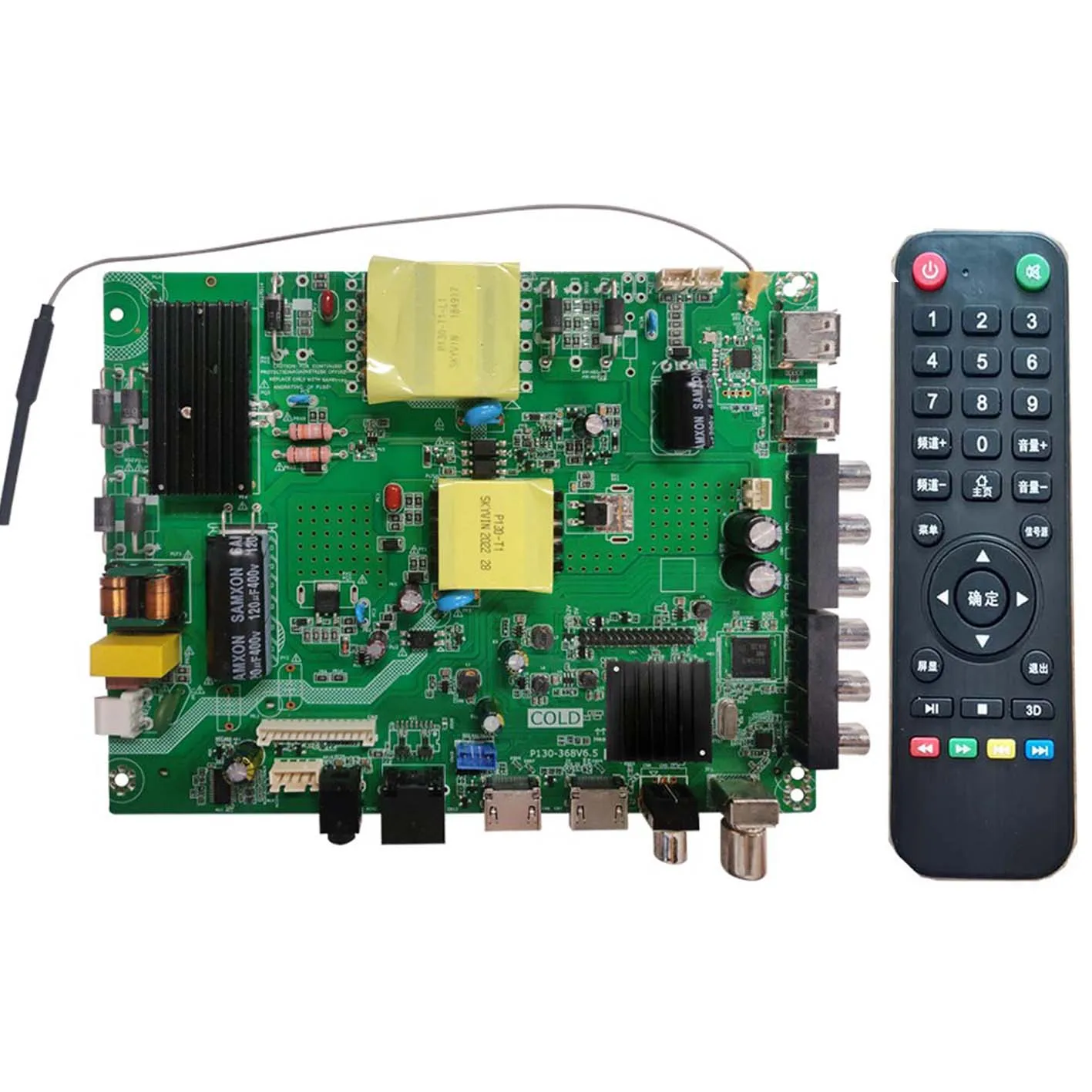 

New LCD Screen P130-368V6.5 with Wifi4 Core Internet Smart Popular Android 9.0 TV Motherboard