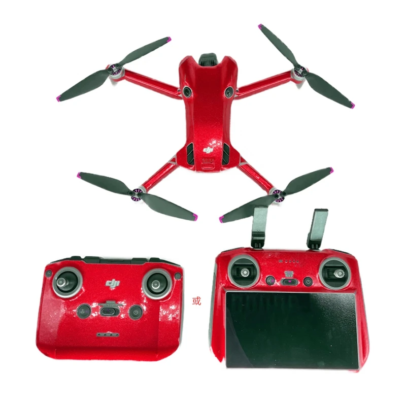 For DJI Mini 4 Pro Drone RC 2/RC-N2 Remote Controller Stickers Protective Film Anti-scratch Decals Skins Personalized Refit Kit drone accessories fashion stickers camera sticker smartphone stickers