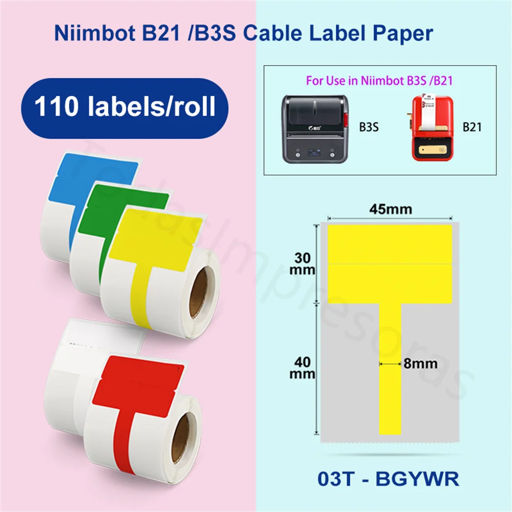 NiiMBOT 고양이 개 인쇄 스티커, 귀여운 라벨, 자동 용지 접착제, 보안 스위치, 라벨 용지, 문구 이름, B1, B21, B3S, B203