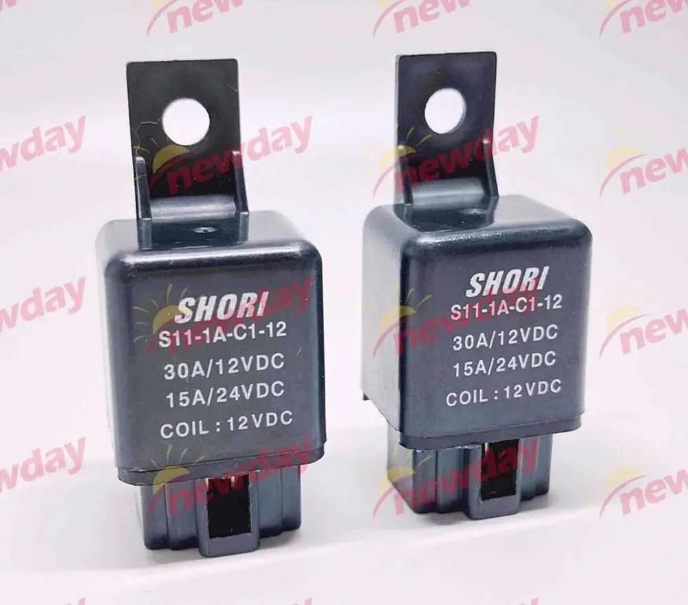 

QTY:2PCS New SHORI S11-1A-C1-12 12VDC 30A Automotive relay