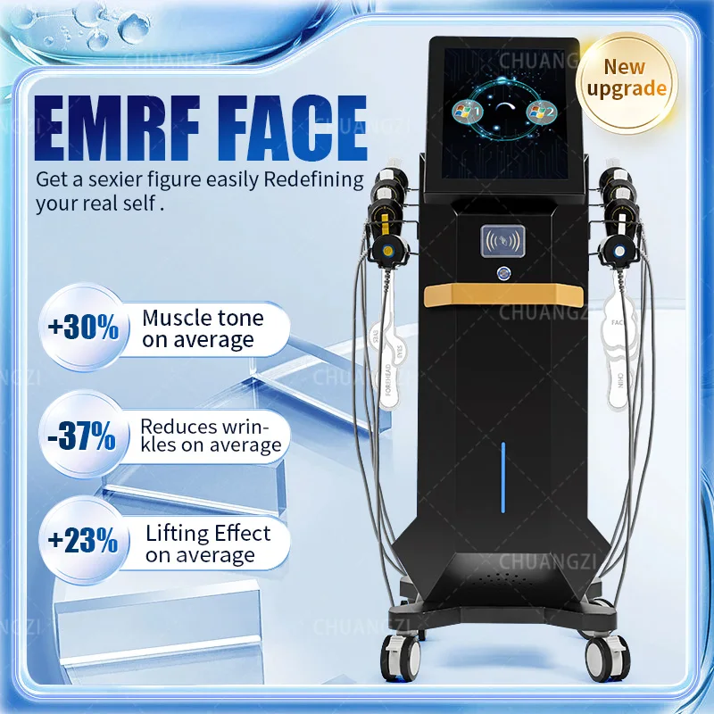 

EMSzero EMS HI-EMT RF Electromagnetic Muscle Building Face Lifting Skin Firming Lifting Wrinkles Removal Lifting Face Machine