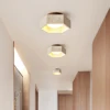 Wabi Sabi Creative Diamond Shaped Natural Stone Led Lamp Nordic Minimalist Balcony Corridor Homestays Decoration Ceiling Lights 3