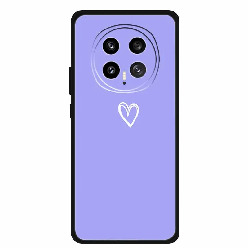 Shockproof Black Silicone Phone Case - Soft and Durable Back Cover