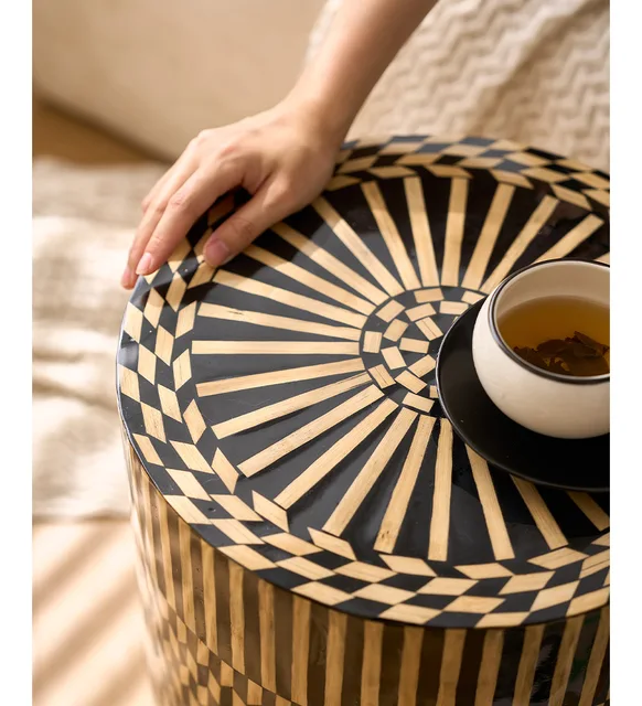 Striata Geo Side Table 20 Striata Geo Side Table 20