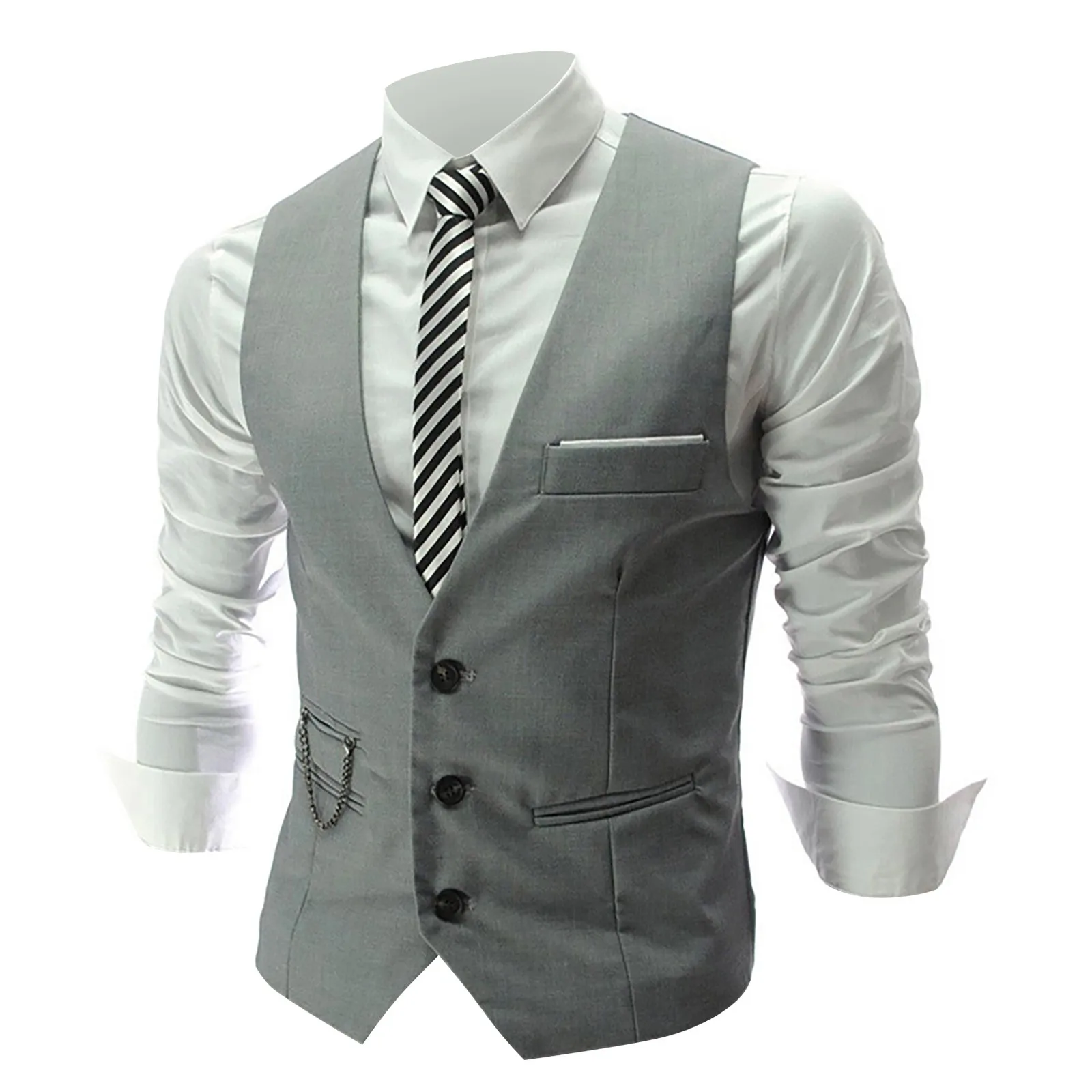 Dress Vests Mens Suit