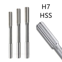 HSS Machine Reamer D2mm-D20mm 2.5/3.5/4.5/5.5/6.5/8.5mm H7 Reamer CNC Milling Tool Set For Metal Steel Aluminum 1