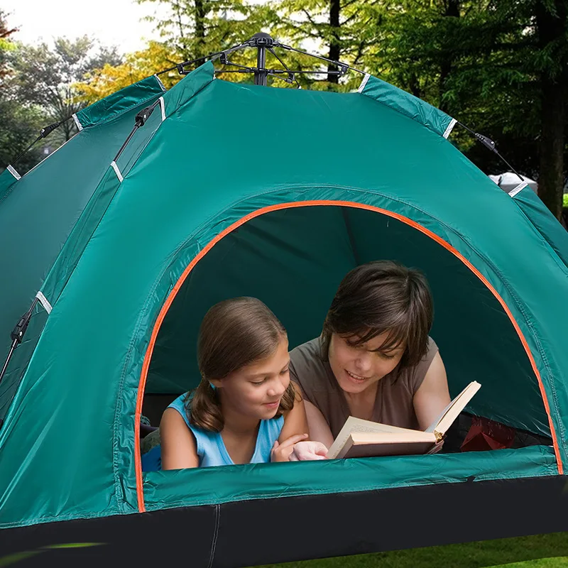 Analytisch bod stoomboot Dubbele Tent Bergbeklimmen Picknick Camping Tent Camping Outdoor  Benodigdheden Elastische Druk Automatische Single Layer Tent| | - AliExpress