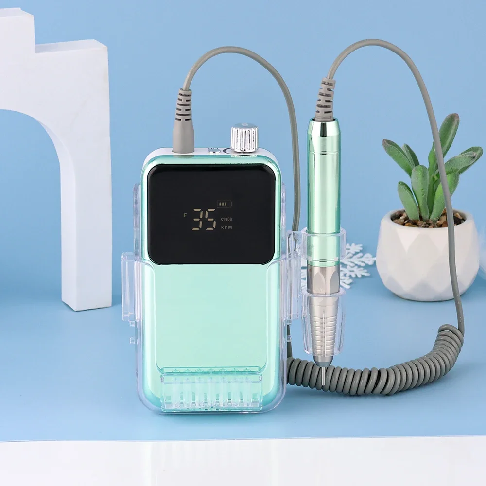 85W Electric Nail File 35000 RPM Cordless Professional Brushless Nail Drill Machine electric nail drill electric nail grinder
