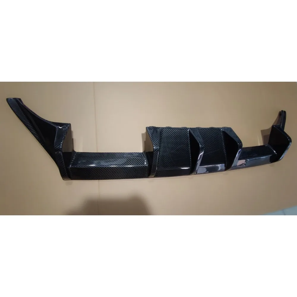 For BMW M2 G87 + MP Style Genuine Dry Carbon Fiber Rear Bumper Rear Lip Diffuser Spoiler Body Kits Trim Accessories