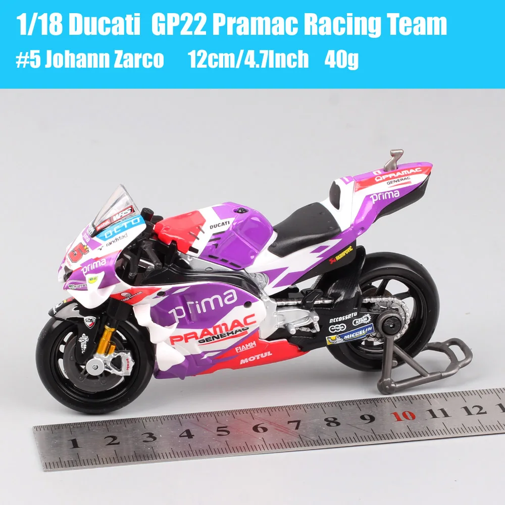 1/18 Maisto KTM RC16 Redbull Ducati GP21 GP22 GP23 GASGAS Honda RC213V Repsol Yamaha YZR-M1GP Racing Motorrad Modell Bike Moto – Detail 29